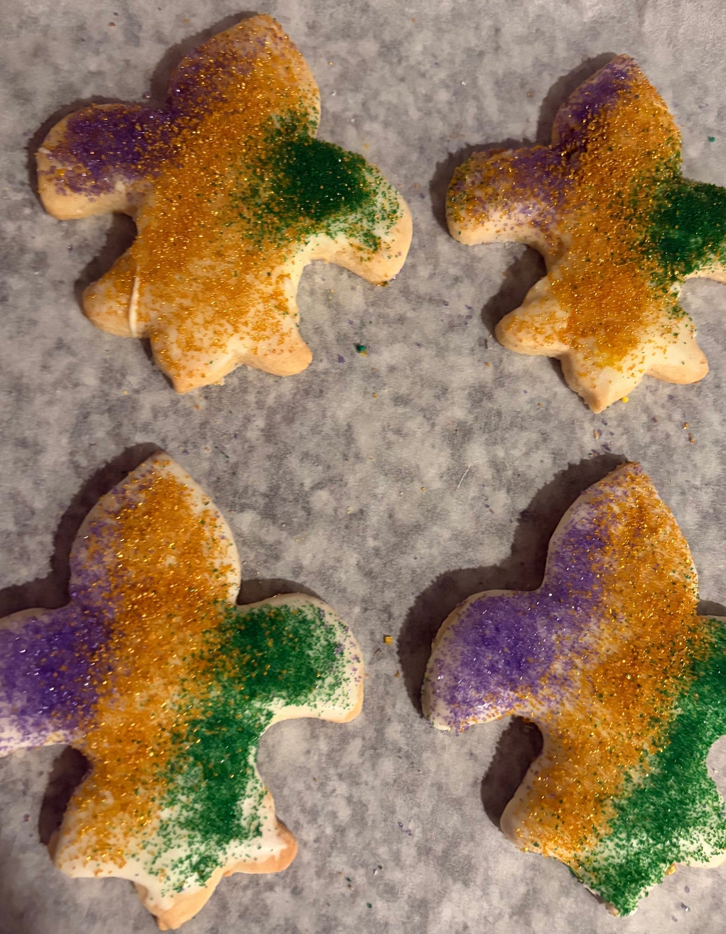 (B)- JJ.s Sweet Treats (Fleur de lis Cookies)